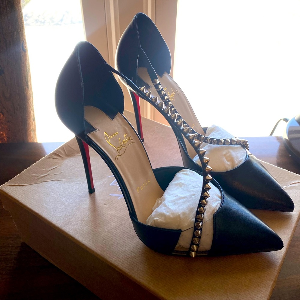 Christian Louboutin Spike Cross Heels